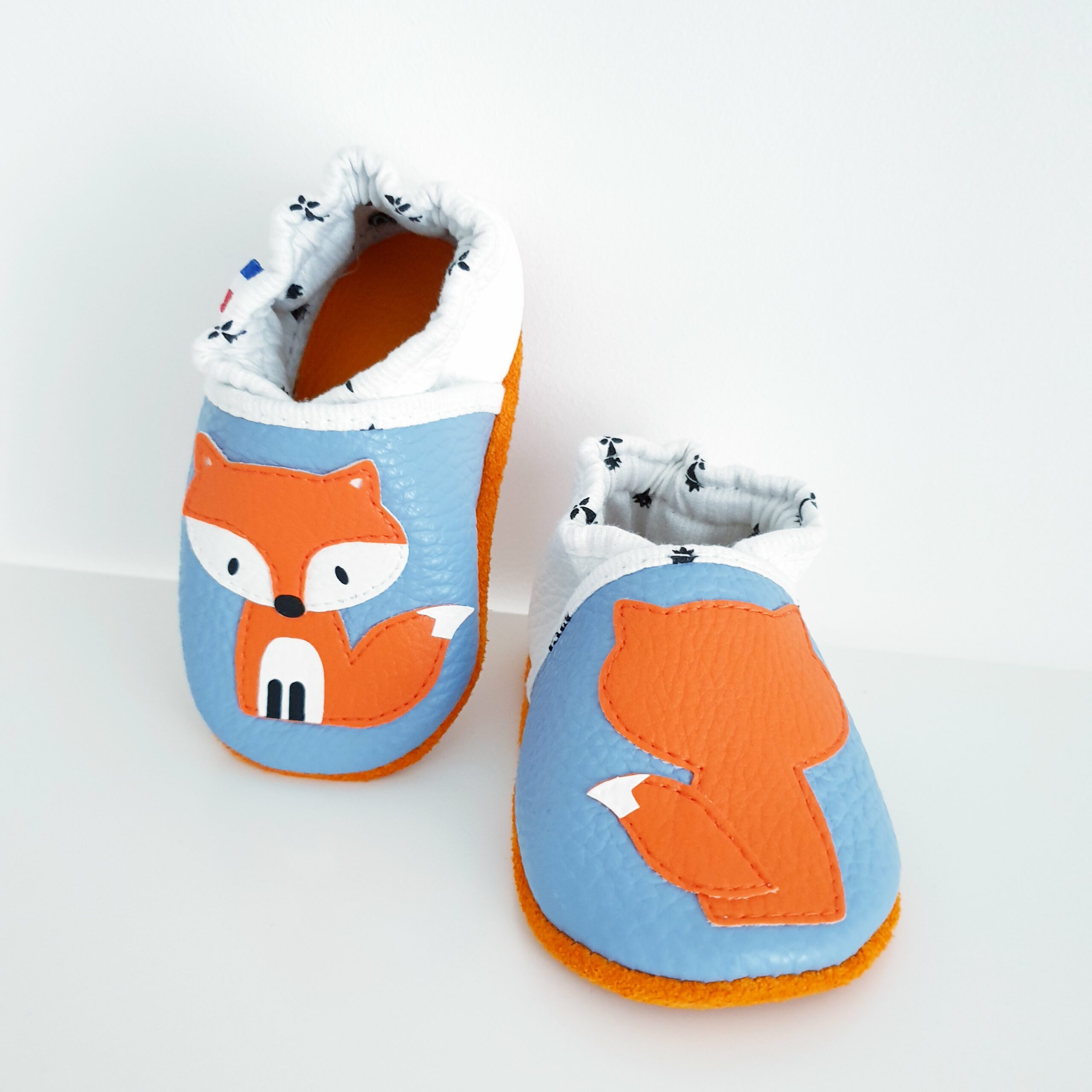 🔴PROMO -50% Chaussons Cuir Mr Renard 18-19